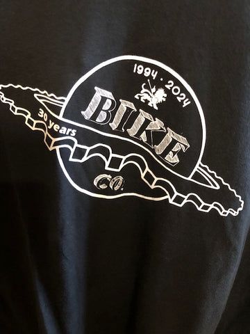 Bike Co Tee 30th Anniversary Planet Logo